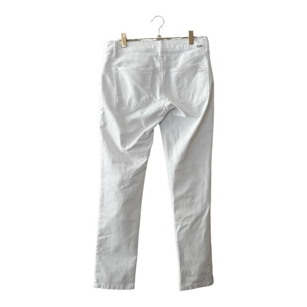 DL1961 Angel Skinny Ankle Jeans High Rise Denim White Size 28 - Picture 2 of 13